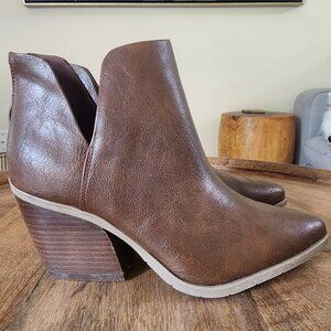 Michael By Michael Shannon Aubrey Brown Boots Womens 9.5 | 331612